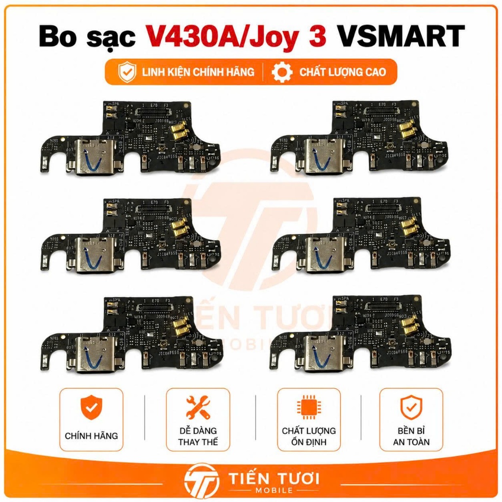 Bo sạc Joy 3/V430A Vsmart ( Zin tháo máy)
