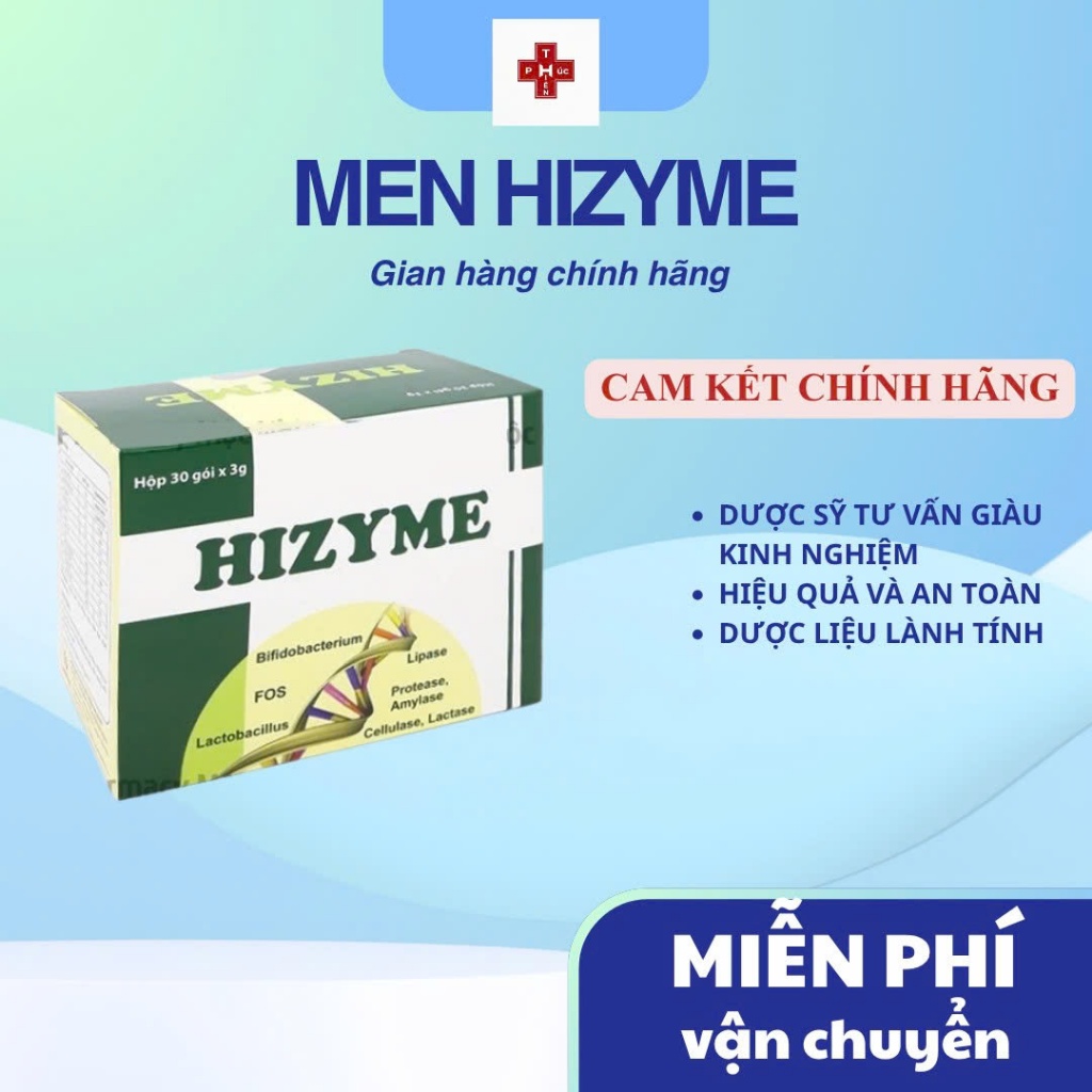 Men vi sinh Hizyme Men Tiêu Hóa Cho Bé, Men Vi Sinh Cho Bé, Men Hizyme tăng cường hấp thu