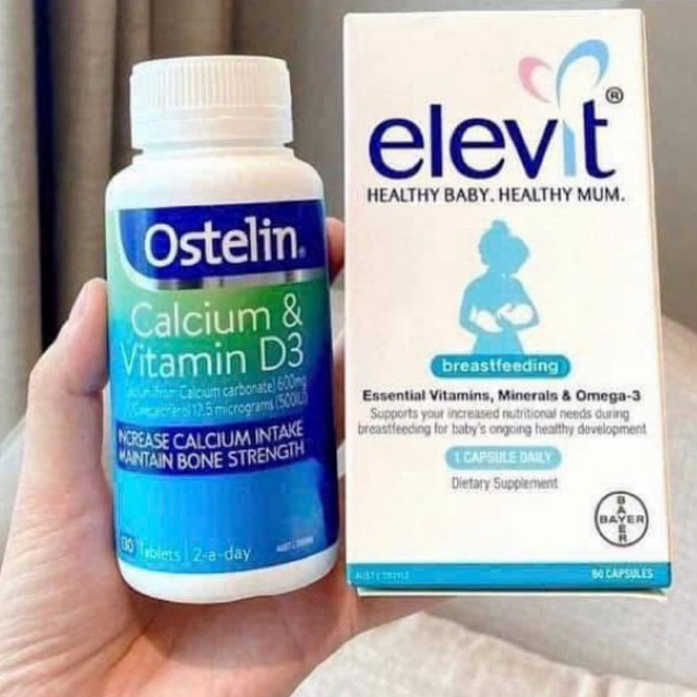 Elevit Breastfeeding - Elevit Sau Sinh 60 Viên