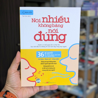 Sách Minh Long - Nói nhiều không bằng nói đúng - 36 Bí quyết để có nhân duyên tốt