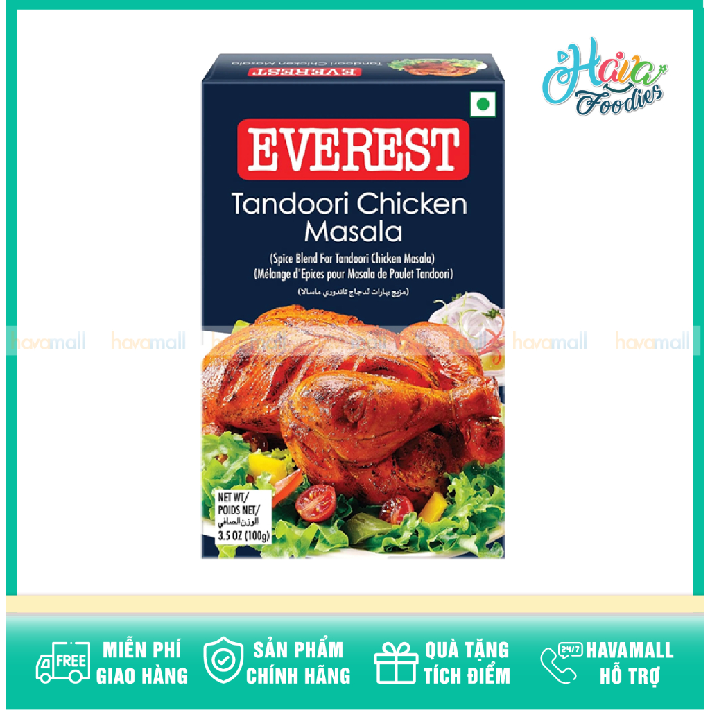 Gia Vị Gà Nướng Ấn Độ Everest 100g – Tandoori Chicken Masala