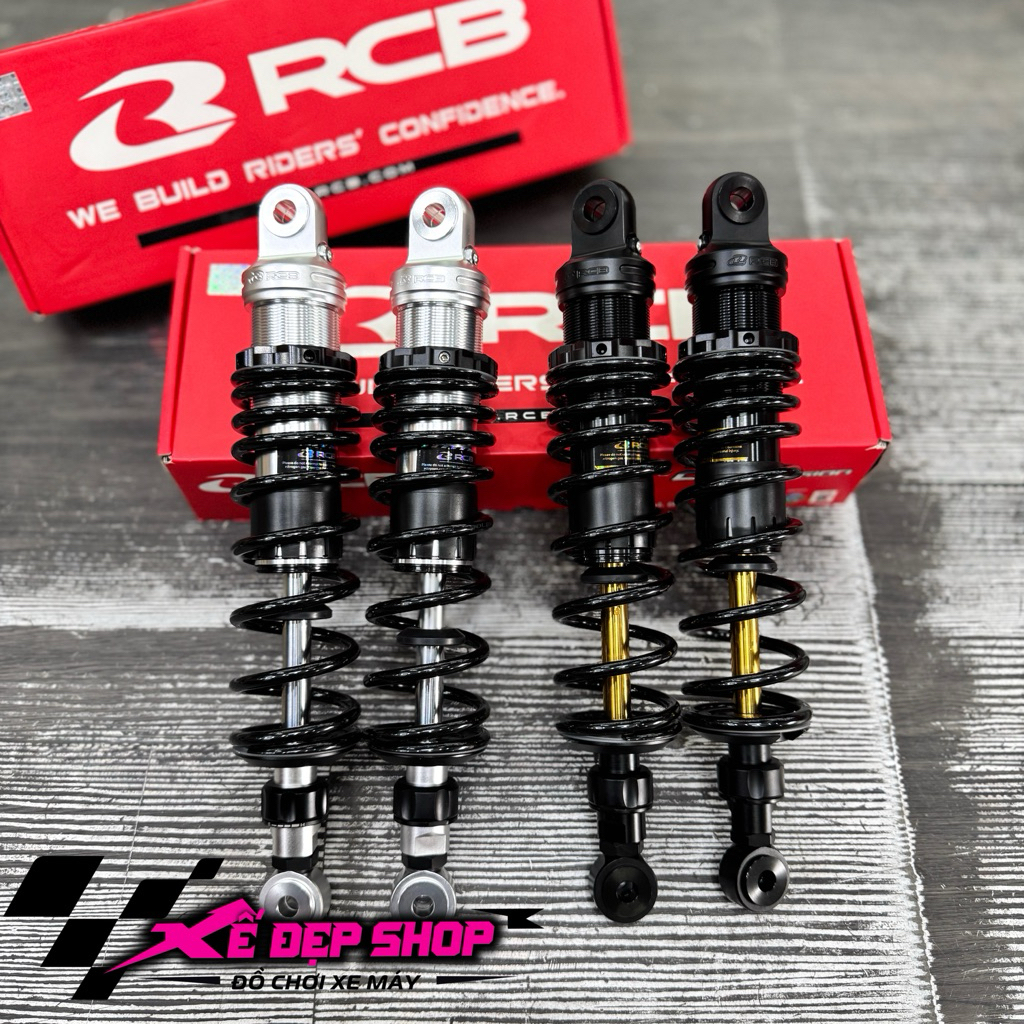 phuộc RCB S2 Wave Future wave110 wave125 Shvn sh125 sh150 Pcx160 Quantum Datbike - có tăng chỉnh - c