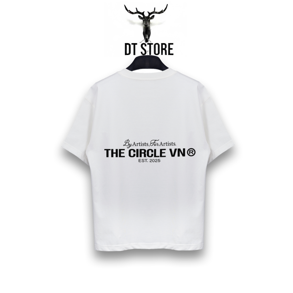[HIGH QUALITY] ÁO THUN THE CIRCLE VN BY ARTISTS FOR ARTISTS FORM RỘNG UNISEX - DT STORE - CC030