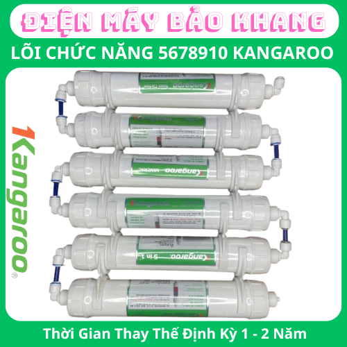 COMBO 6 lõi khoáng chức năng cho máy hydrogen KANGAROO KG10A4 , KG100HK , KG10A12 , KG10A88 ...
