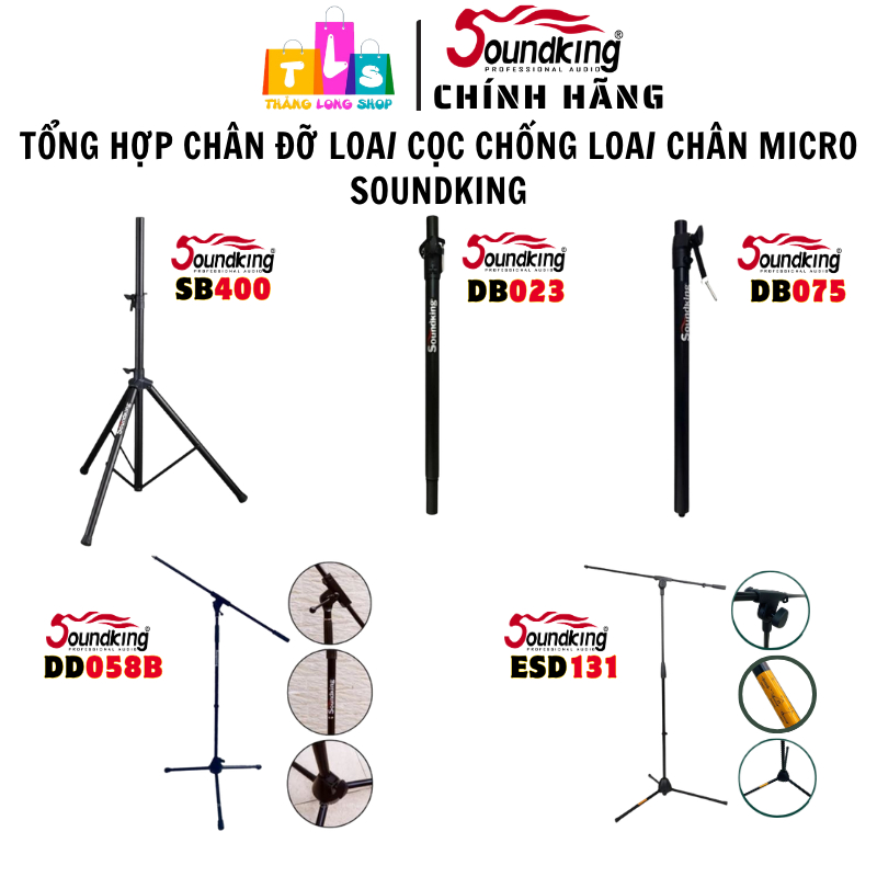 Chân Loa Chân Micro Soundking DB023B DB075B DD058B SB400 ESD131 Chính Hãng
