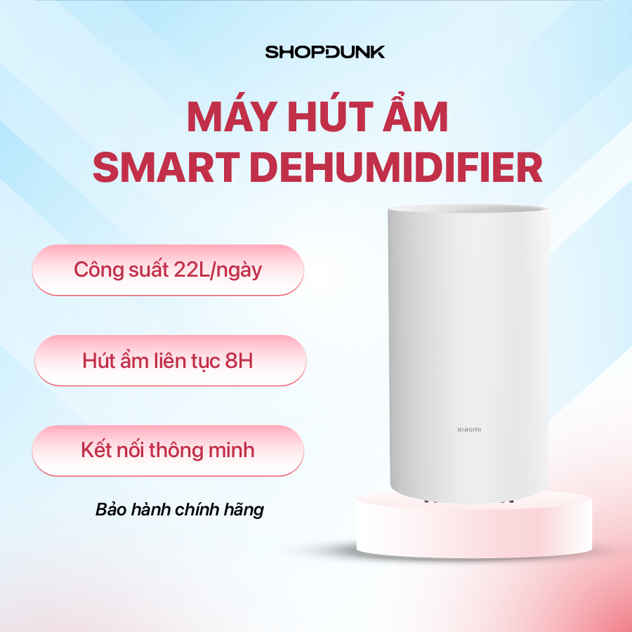 Máy Hút Ẩm Xiaomi Smart Dehumidifier Công Suất 22L