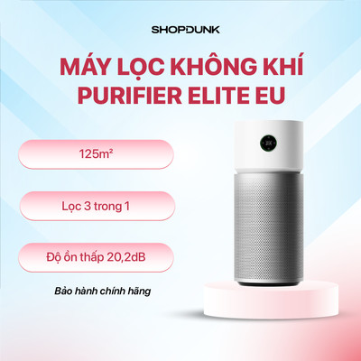 Máy Lọc Không Khí Xiaomi Smart Air Purifier Elite EU Lọc Vi Khuẩn lên tới 125 m2 - Hàng chính hãng