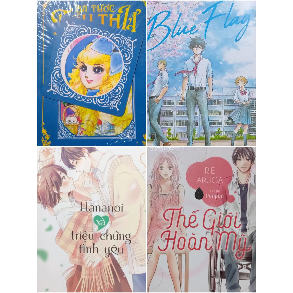 Đủ bookmark - Blue Flag, Thế Giới Hoàn Mỹ Perfect World, Chòm Sao Linh Thú, Ikigami... full bộ