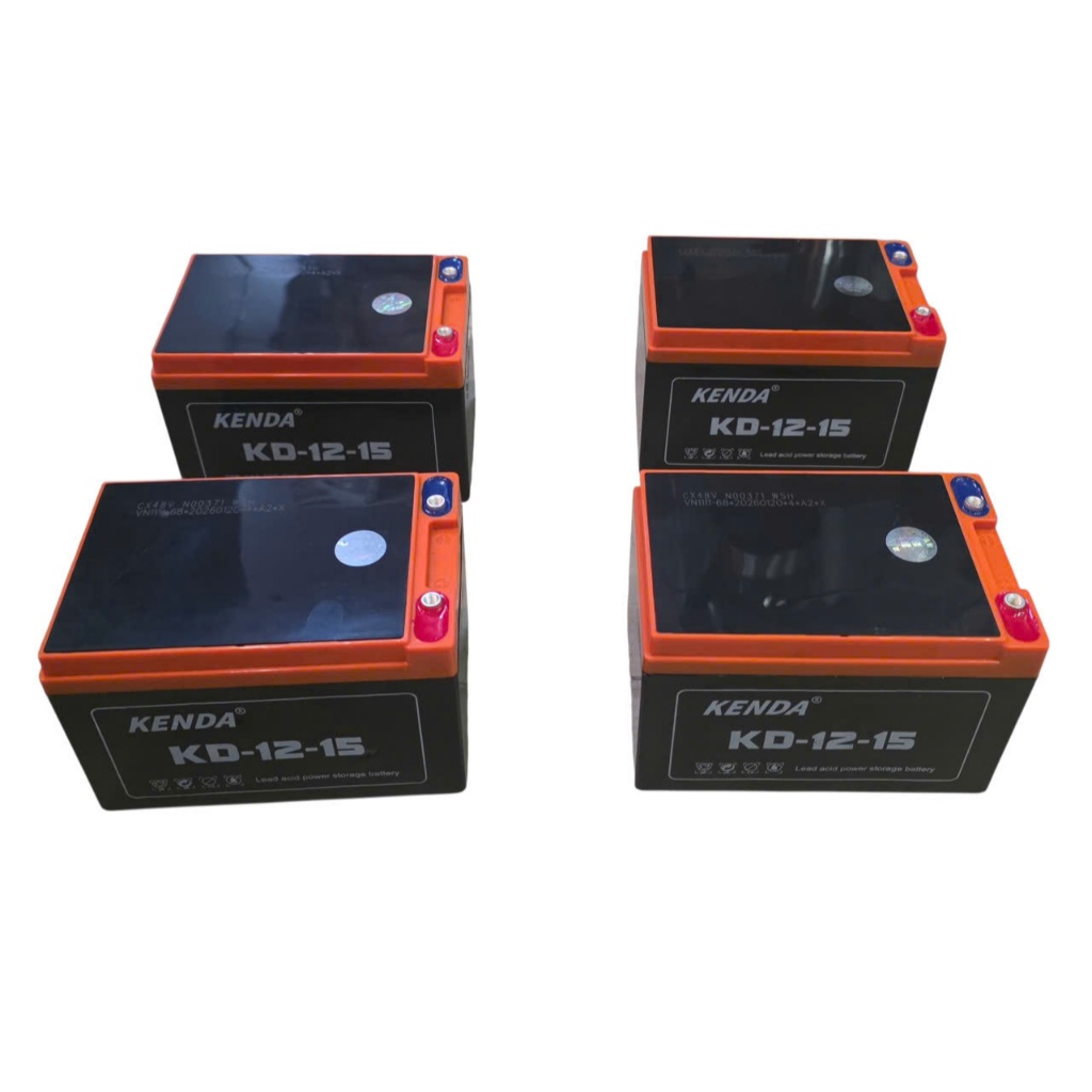Bộ 4 cái ắc quy xe đạp điện 48V 15Ah KENDA15A