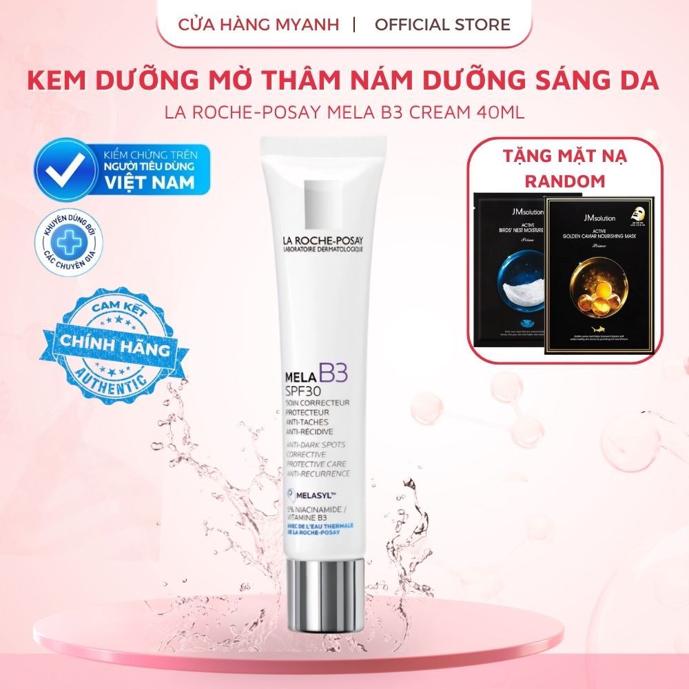 Kem Dưỡng Mờ Thâm Nám & Dưỡng Sáng Da La Roche-Posay Mela B3 Cream SPF30 – 40ml