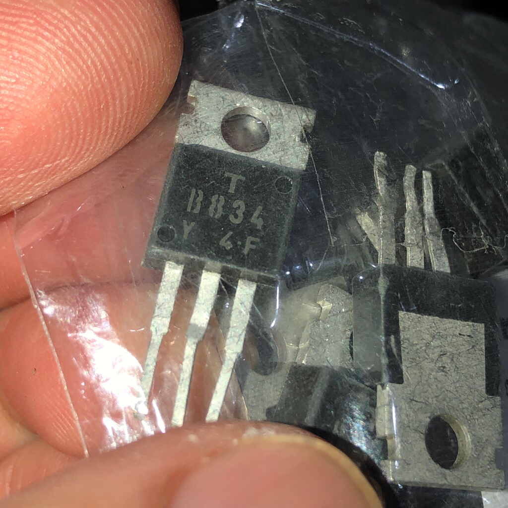 5 chiếc B834 B834-Y 2SB834 Silicon PNP Power Transistor TO-220 Mới