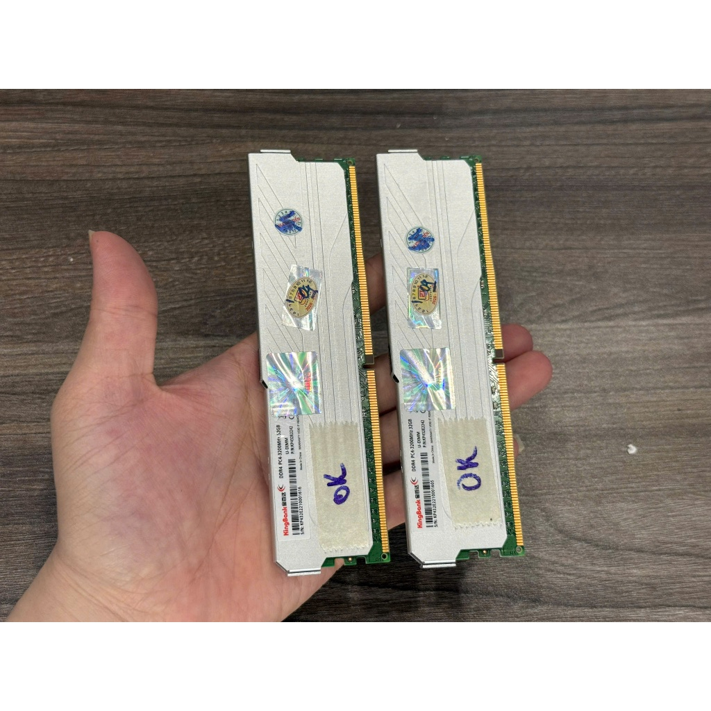 RAM Máy Tính KingBank 64GB (2x32GB) Bus 3200 BH 05.2027
