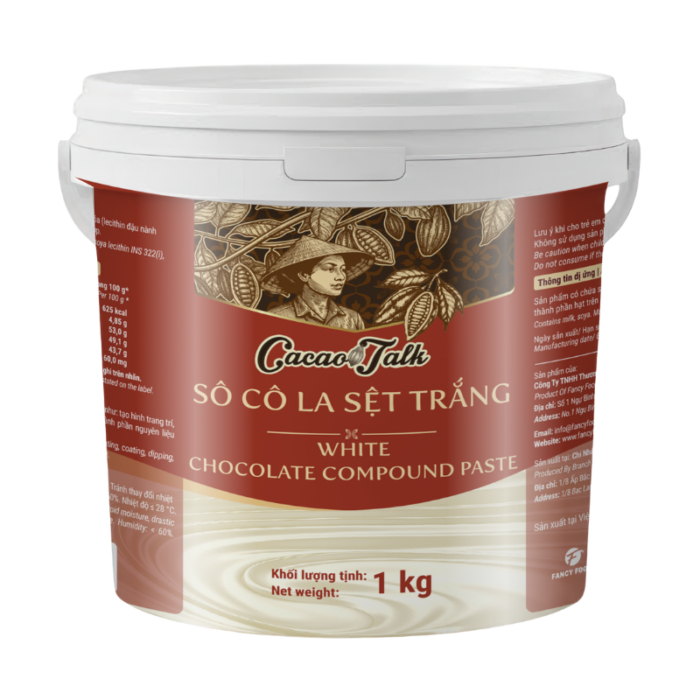 Sô Cô La Sệt Trắng Cacao Talk 1kg