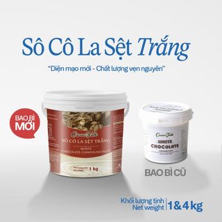 Sô Cô La Sệt Trắng Cacao Talk 1kg