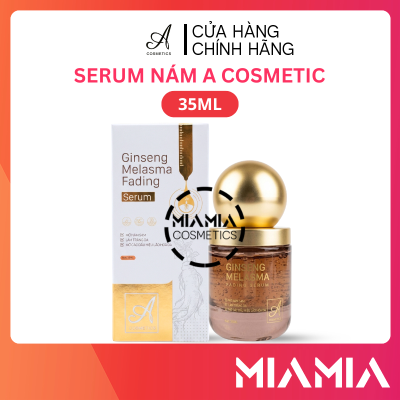 Serum Nám Phương Anh 35ml - Ginseng Melasma Serum A Cosmetics Chính Hãng - Miamia