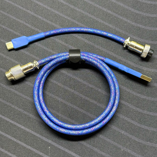 [Galaxy] Dây cáp custom handmade Type-C cho bàn phím cơ /Custom type-C cable for mechanical keyboard