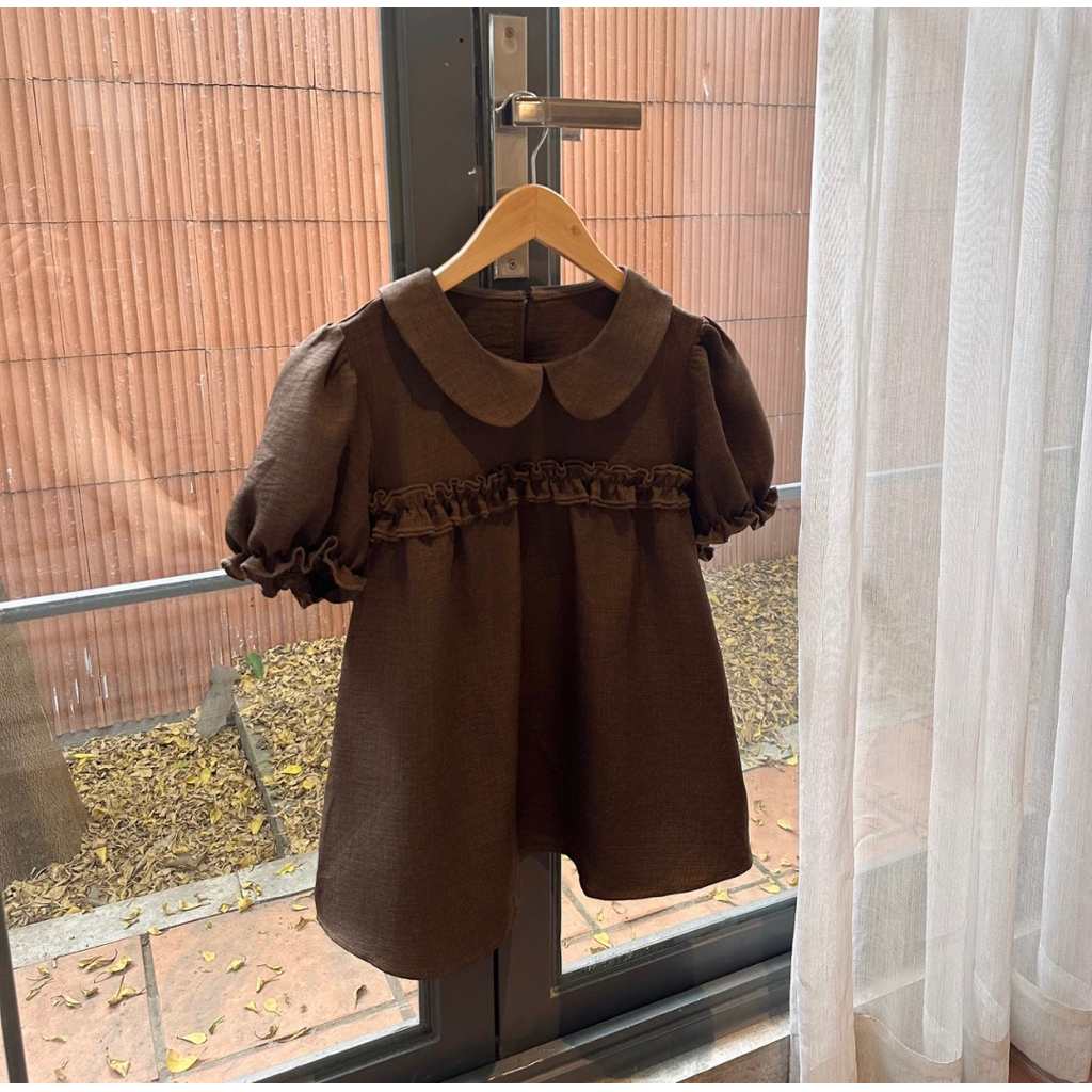 Áo babydoll cổ sen bèo A6347 Nana21 Nanastore21 Nữ Woman | BigBuy360 - bigbuy360.vn