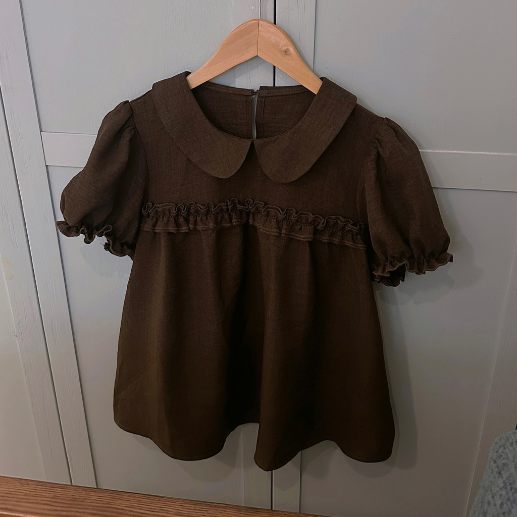 Áo babydoll cổ sen bèo A6347 Nana21 Nanastore21 Nữ Woman | BigBuy360 - bigbuy360.vn