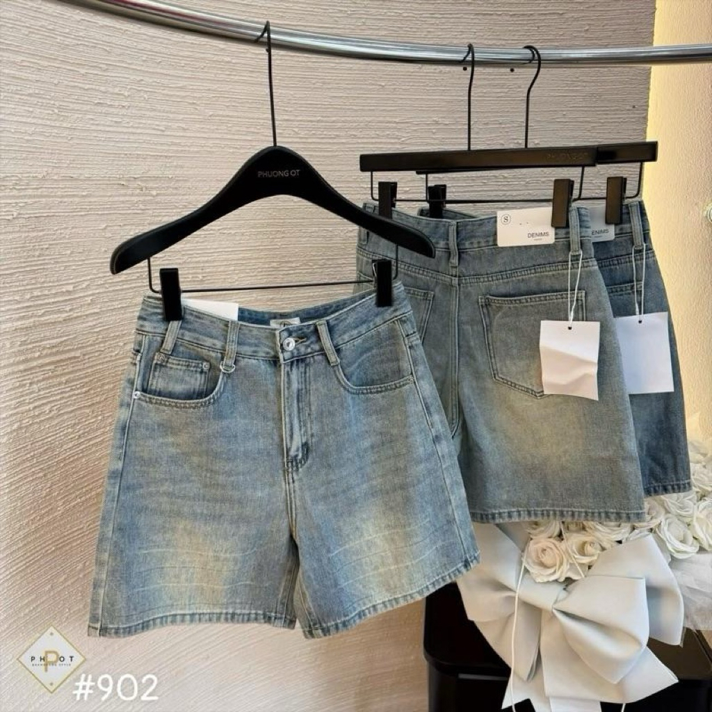 (DODA) POT #902 Quần short jeans nữ thời trang cao cấp chất liệu cotton mềm mại và bền đẹp Hot 2026