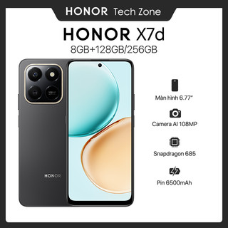 [MÁY CŨ] Điện Thoại HONOR X7d 4G 8+256GB