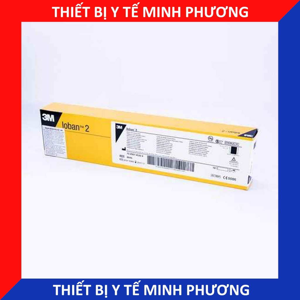 Miếng dán phẫu thuật Loban kháng khuẩn chứa iode (iodine) 3M