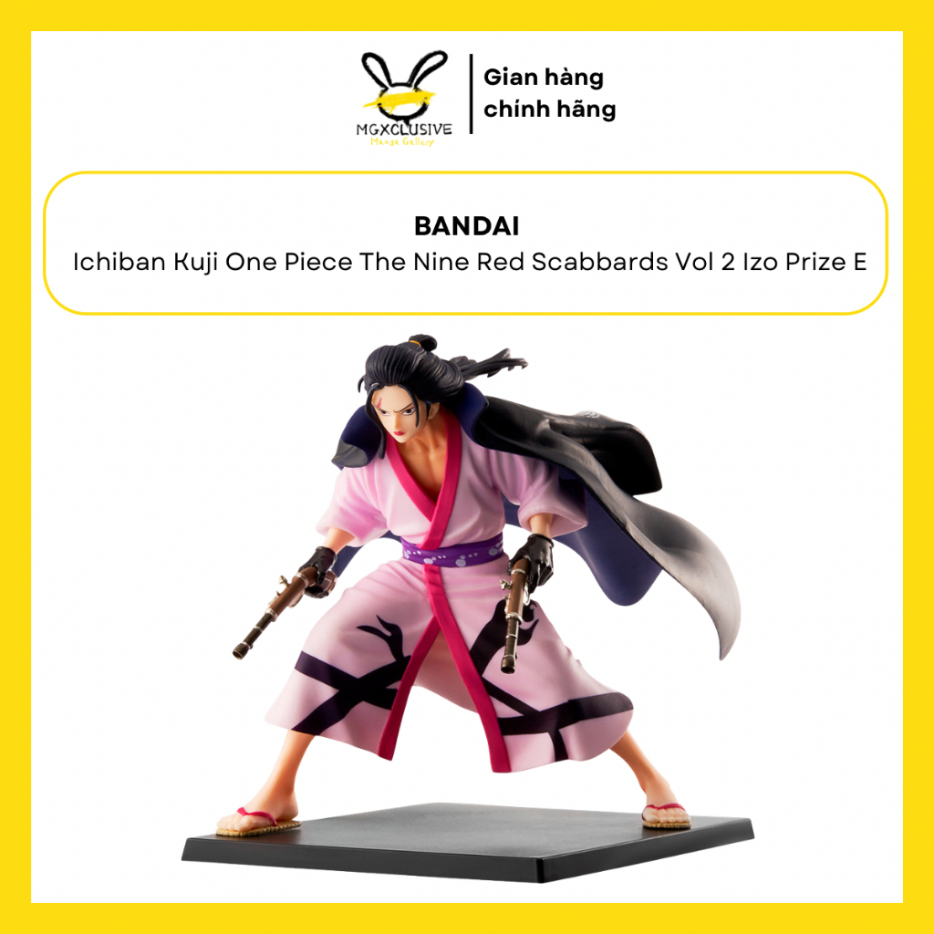 Mô Hình Chính Hãng Bandai Ichiban Kuji - One Piece The Nine Red Scabbards Vol 2 E Prize Izo