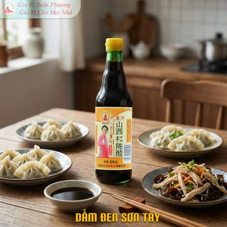Giấm đen (giấm sơn tây) chai 420ml-Tuấn Phương phân phối