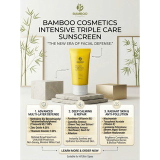 🌟Kem Chống Nắng Intensive Triple Care Suncreen Bamboo🌟