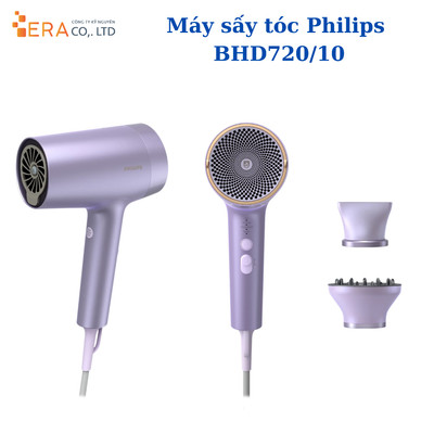 Máy Sấy Tóc Philips BHD720/10 – Công Suất 1800W - Hàng Chính Hãng Bảo Hành 24 Tháng