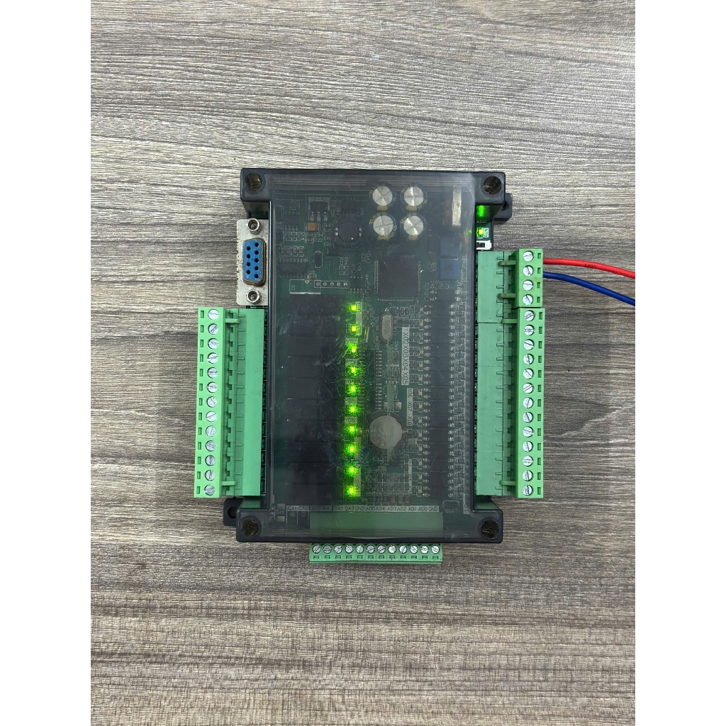 Board PLC FX3U-24MR  nguồn 24VDC ngõ ra RELAY 24I/O tháo máy