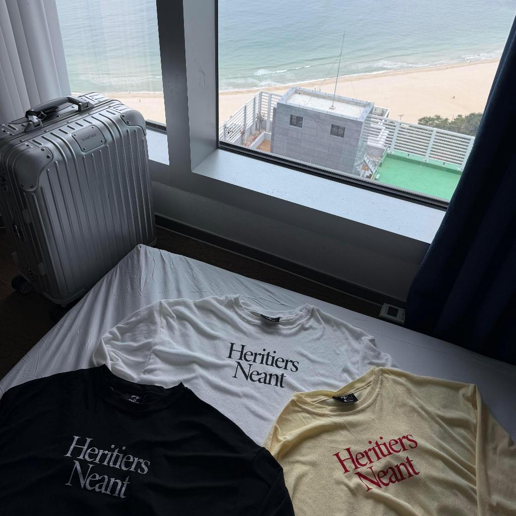 HERITIERS TSHIRT / Áo thun giấy mỏng mát đi biển nam nữ Whose Studio | BigBuy360 - bigbuy360.vn