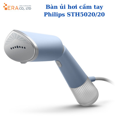 Bàn Ủi Hơi Nước Cầm Tay Philips STH5020/20 – Công Suất 1300W, Hàng Chính Hãng Bảo Hành 24 Tháng
