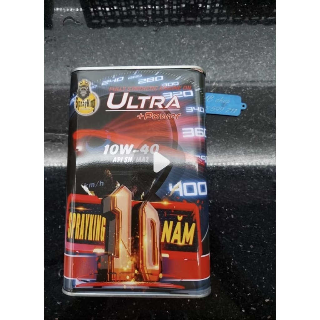 nhớt sprayking utra power 10w40