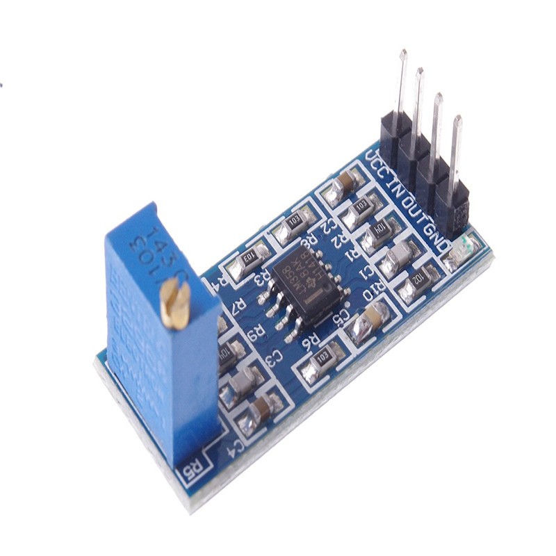 Module Khuếch Đại Tín Hiệu LM358 – Mạch Op-Amp Khuếch Đại 100 Lần Cho Arduino DIY