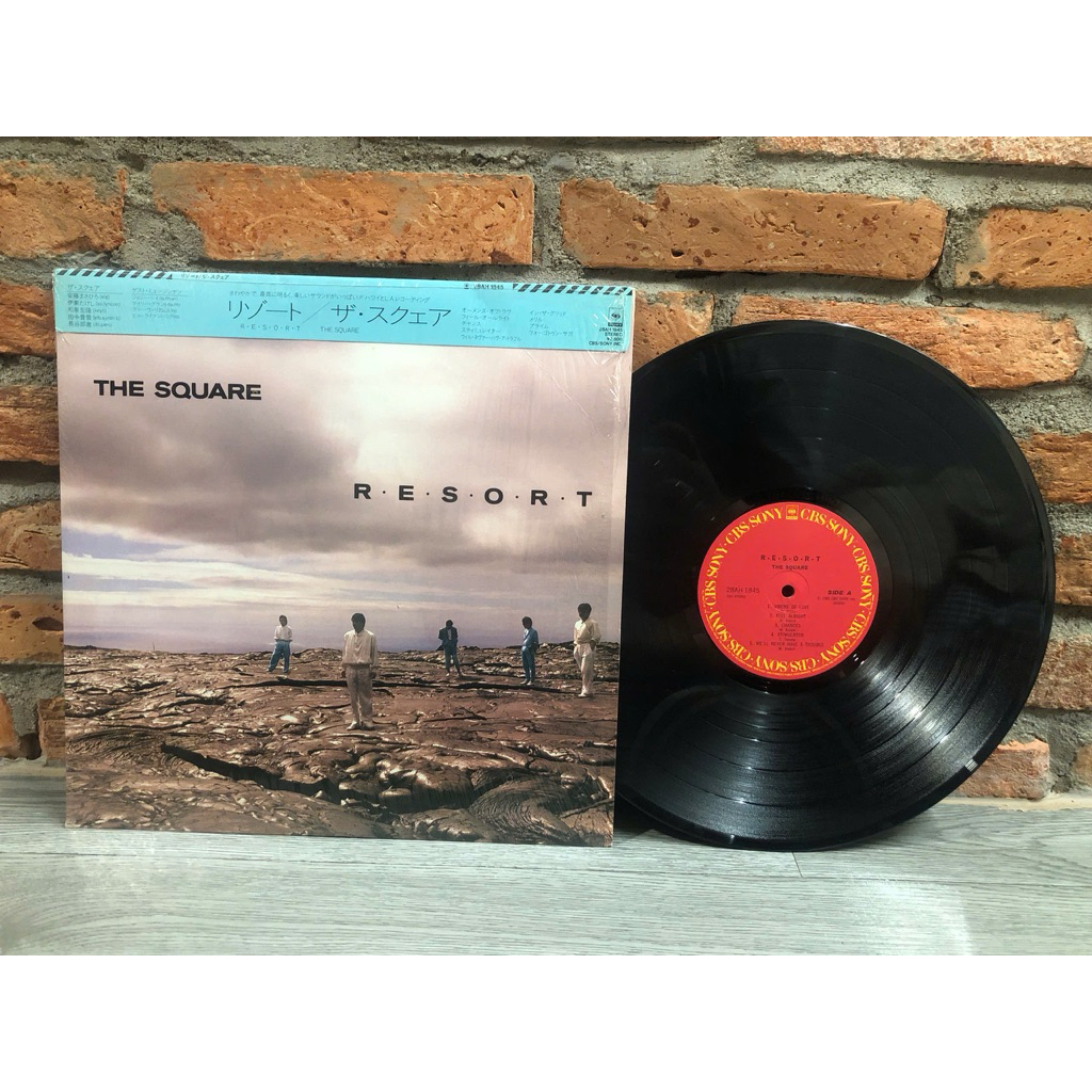 Đĩa than vinyl Jazz, Funk / Soul, City Pop:  The Square (sau này là T-Square) Album : RESORT