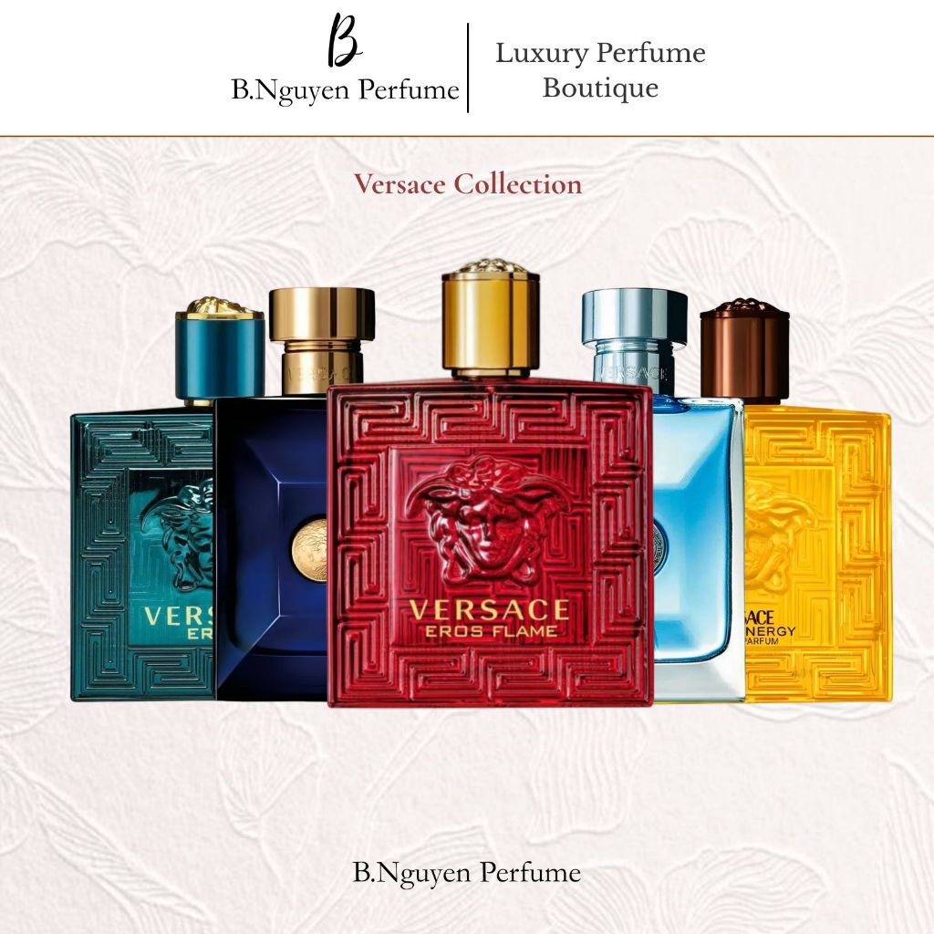 Nước Hoa Nam Versace Chính Hãng Fullsize 100ml | Eros EDP, Flame, Dylan Blue, Pour Homme | B.Nguyen 