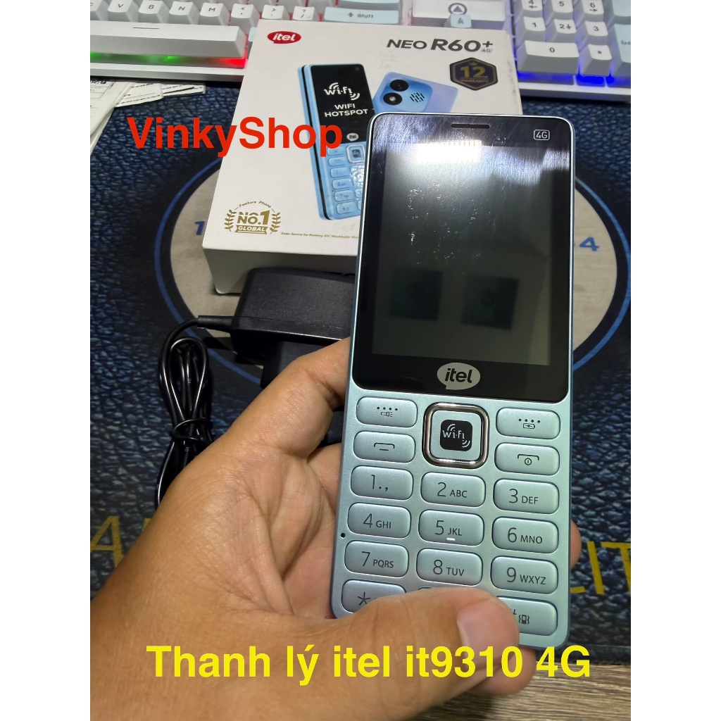 Thanh lý Điện Thoại 4G itel it9310 pin 2000mAh còn bảo hành hãng Fullbox đầy đủ phụ kiện