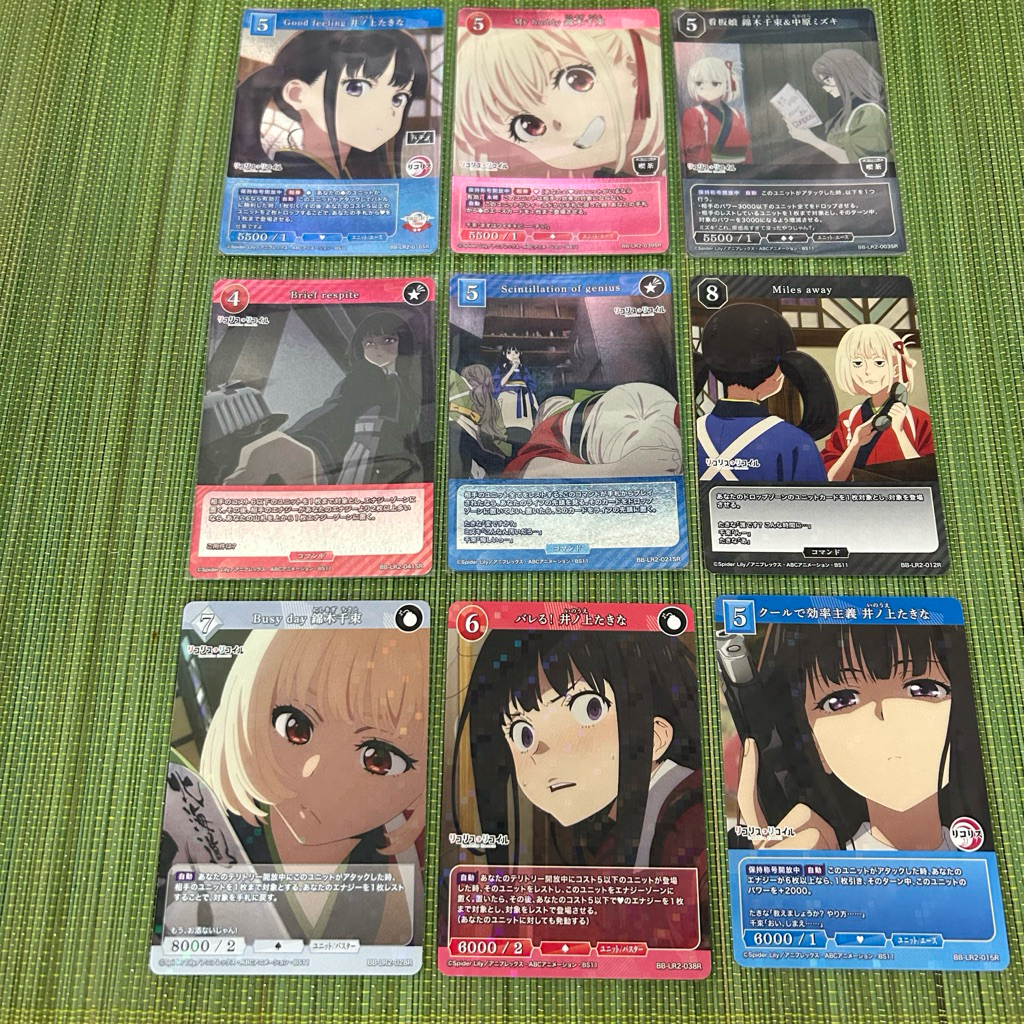 Thẻ build divide Lycoris recoil • Lycoreco • Chisato • Takina