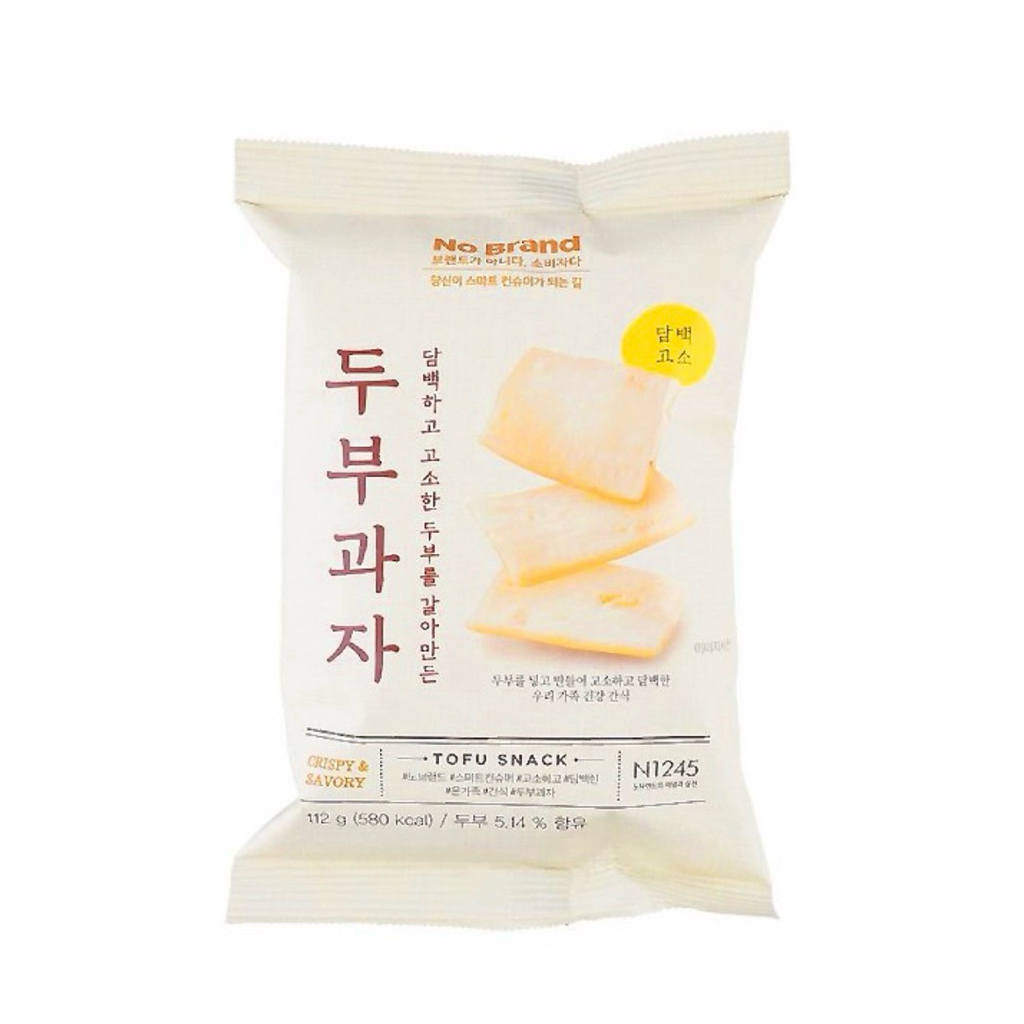 [NO BRAND] Snack Đậu Hũ No Brand Gói 112G