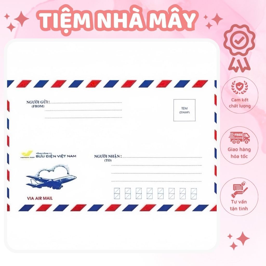 Combo 50/100 Túi Phong Bì Thư