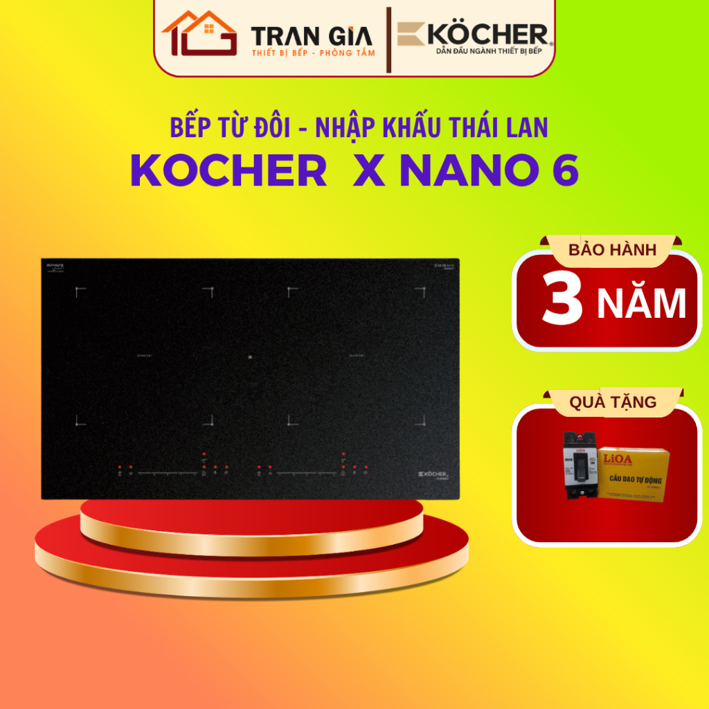 Bếp từ KOCHER X - NANO 6