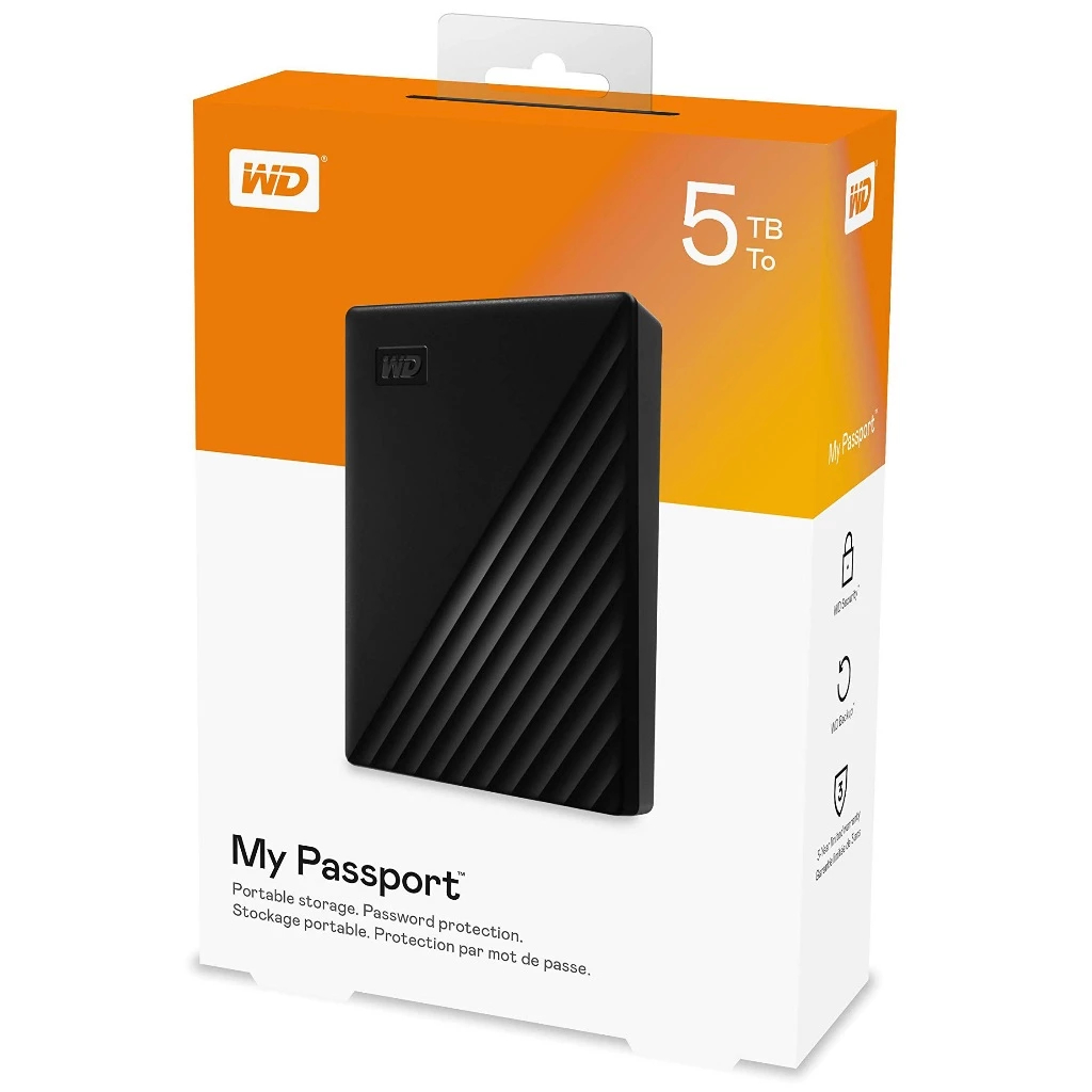 Ổ Cứng Di Động WD MY PASSPORT 5TB - WD ELEMENTS - SEAGATE PORTABLE