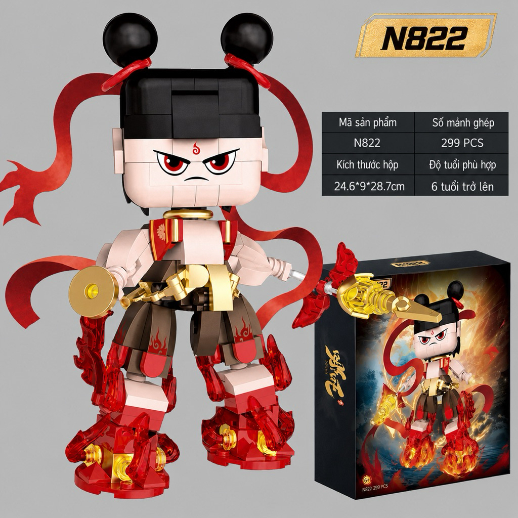 Mô Hình Lắp Ráp NaTra Trang Trí Trưng Bày N822