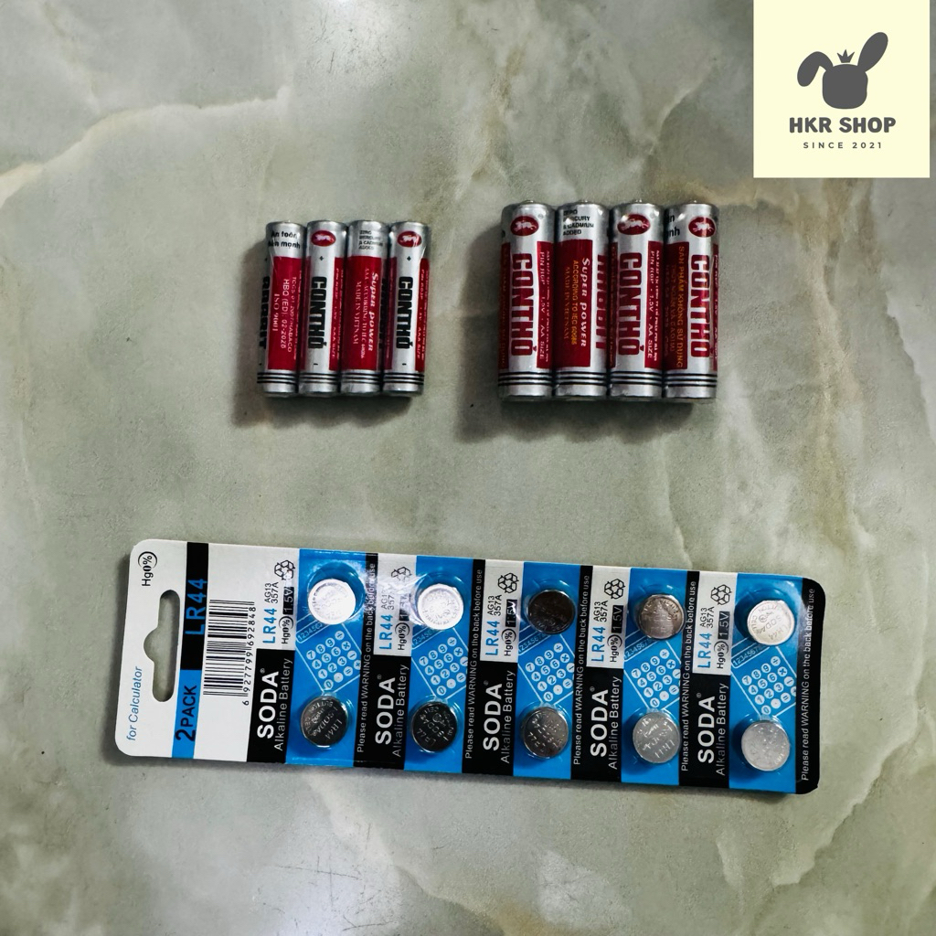Pin Lắp Cho Đồ Chơi AA - AAA - LR44 - Pin Rabit - Soda - 1,5V