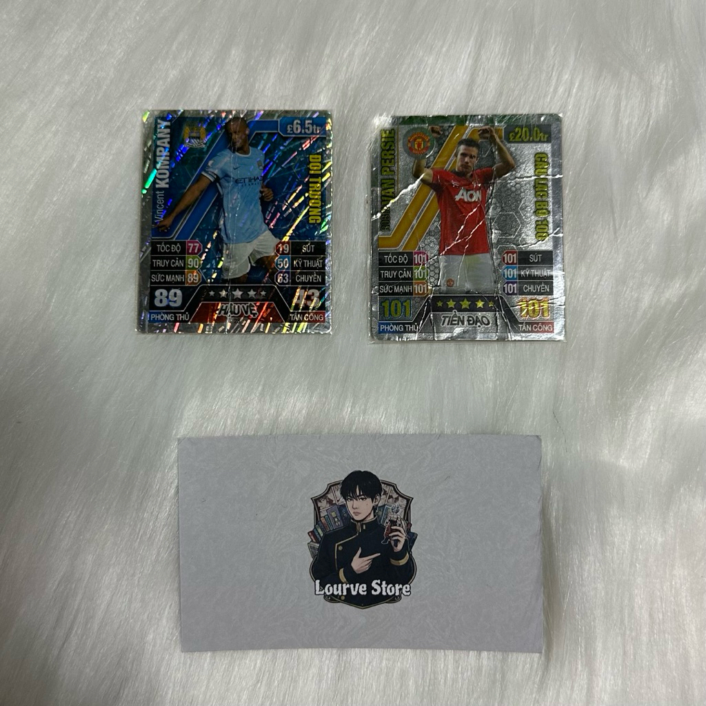 Thẻ bóng đá poca match attax
