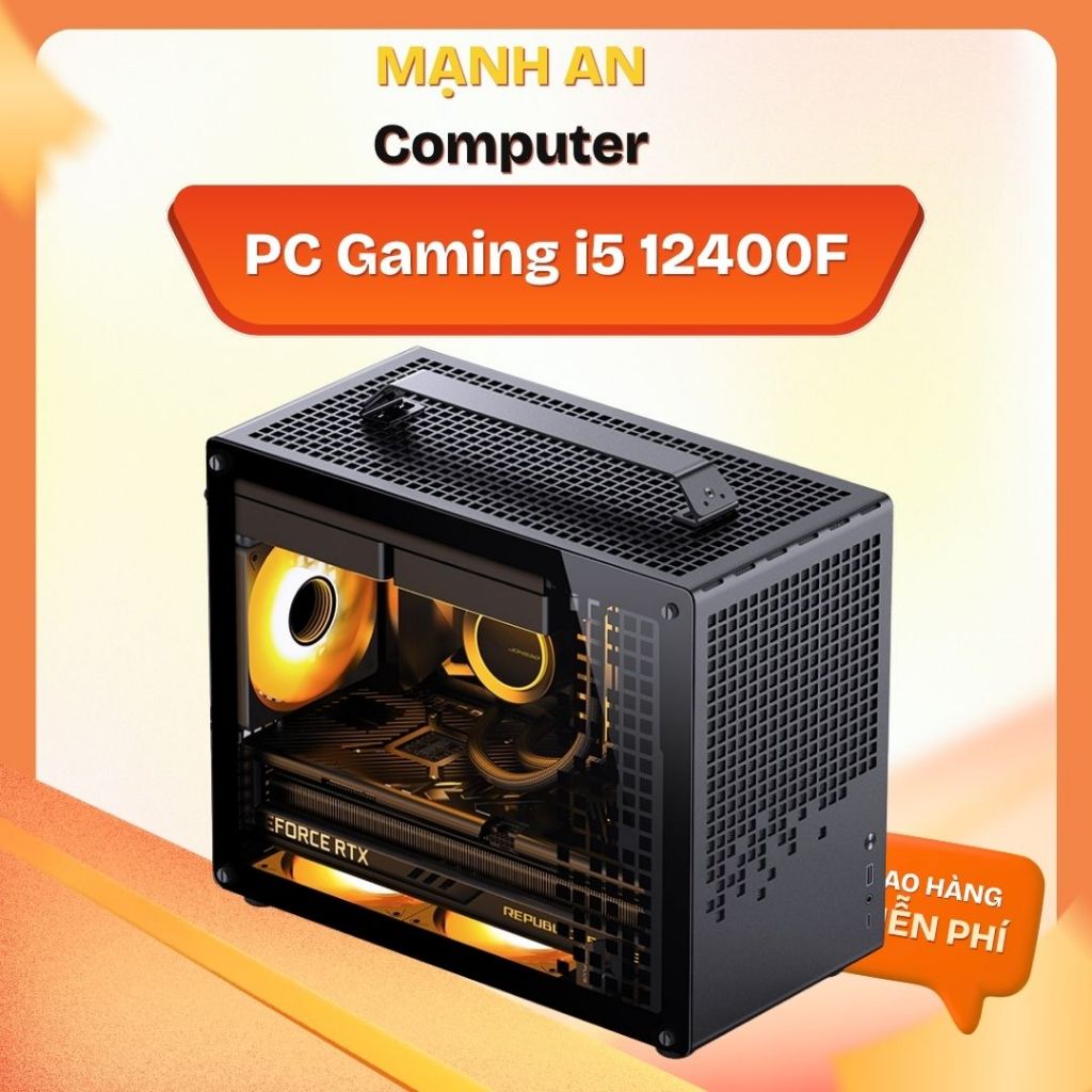 PC Gaming i5 12400F | 16Gb Ram | Main H610 | SSD 240GB Quốc Dân Game Nặng