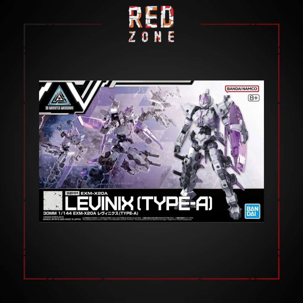 Mô Hình Lắp Ráp 30MM 1/144 EXM-X20A LEVINIX (TYPE-A) Chính Hãng Bandai