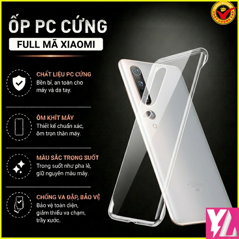 Ốp Lưng Xiaomi Mi 11 Pro/ Mi 11/ Mi 11 Ultra/ Mi 11 youth/ Xiaomi 10 Pro  ... KHÔNG VIỀN Trong Suốt