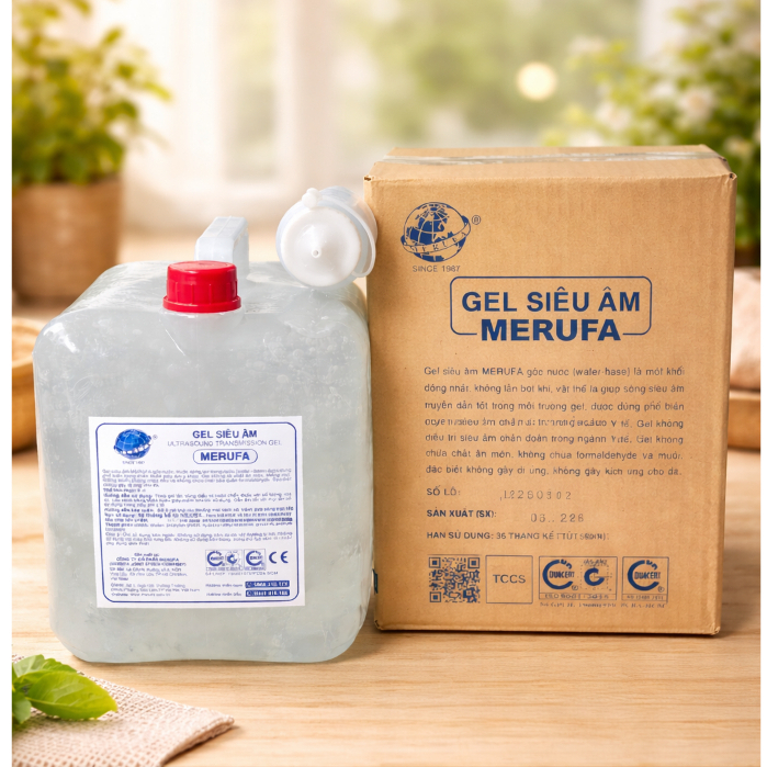 Can gel triệt lông can 5 lít, triệt lông MERUFA