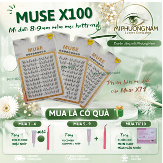 MUSE X100 - Mi dưới 8-9mm - phiên bản mi dưới của X74 - mi em bé hot trend - Mi Phương Nam